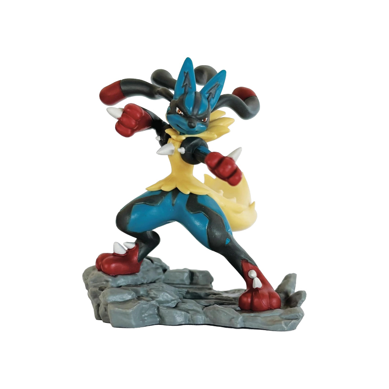 Colección con Figura Mega Lucario