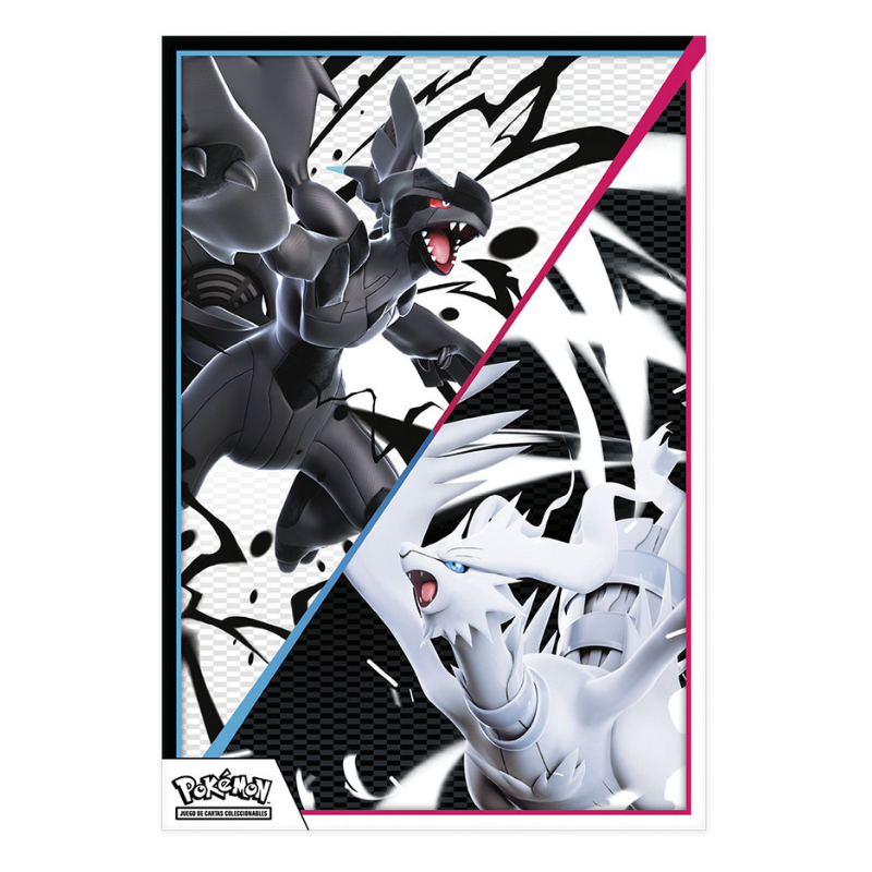Colección con Póster Llama Blanca y Fulgor Negro